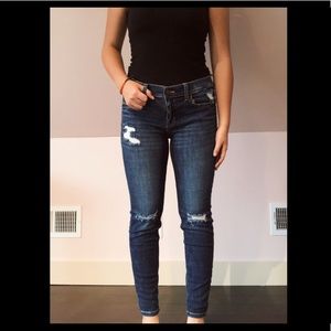 sexy boyfriend style skinny jeans